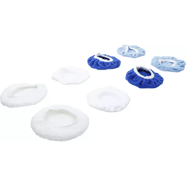 BGS Polijstschijvenset - Ø 125 mm - 8 delig