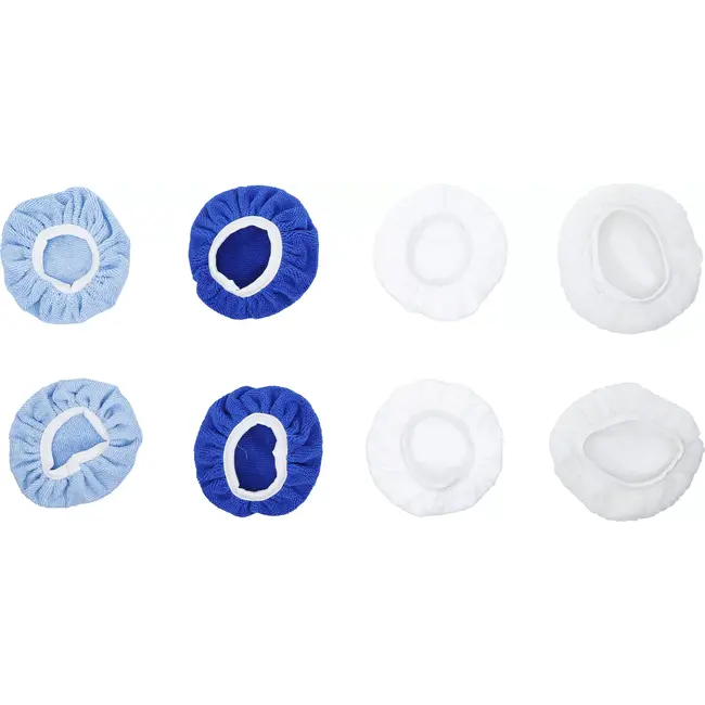 BGS Polijstschijvenset - Ø 125 mm - 8 delig