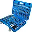 BGS Dopsleutelset golfprofiel - 1/4" / 1/2" - 150 delig