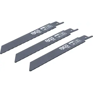 BGS Set sabelzaagbladen - voor metaal - voor BGS 7367 - 3 delig
