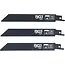 BGS Set sabelzaagbladen - voor metaal - voor BGS 7367 - 3 delig
