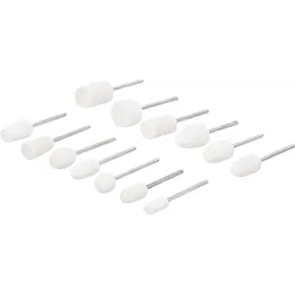 BGS technic Polijstkop assortiment - 13 delig