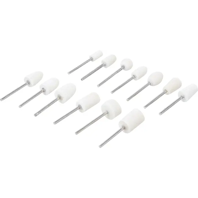 BGS Polijstkop assortiment - 13 delig