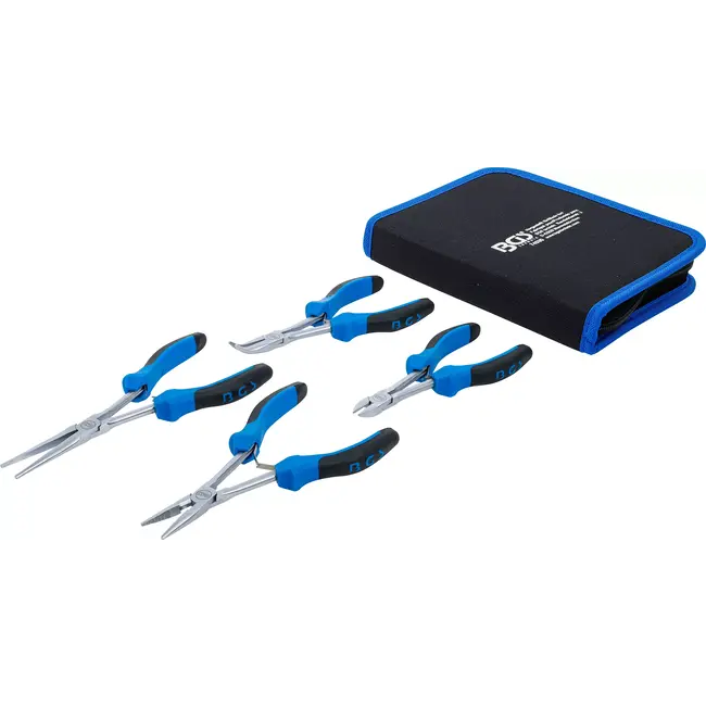 BGS Tangenset voor elektronica - extra lang - 4 delig