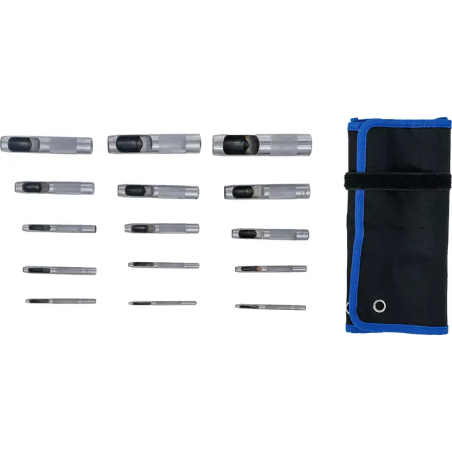 BGS Holpijpset - 2 - 22 mm - 15 delig