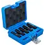 BGS Spiraalprofiel-doppenset / schroefuitdraaier, diep - 3/8" - 10 - 16 mm - 5 delig