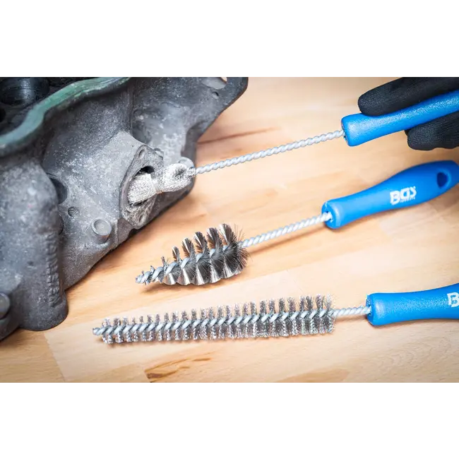 BGS Dieselinjectoren-reinigingsborstelset - 3 delig