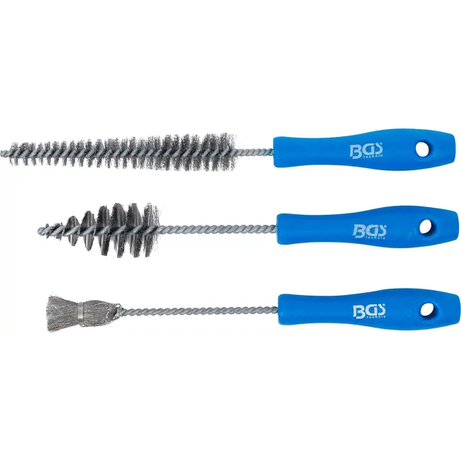 BGS Dieselinjectoren-reinigingsborstelset - 3 delig