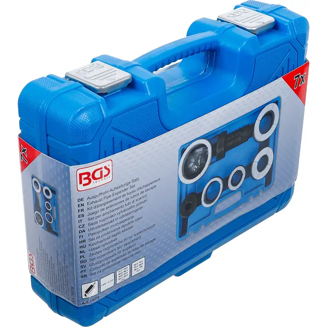 BGS Uitlaat opwijdset - 7 delig