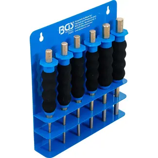 BGS Pendrijverset - met handbescherming - 180 mm - 3 - 8 mm - 6 delig