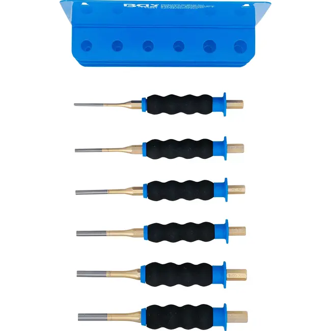 BGS Pendrijverset - met handbescherming - 180 mm - 3 - 8 mm - 6 delig