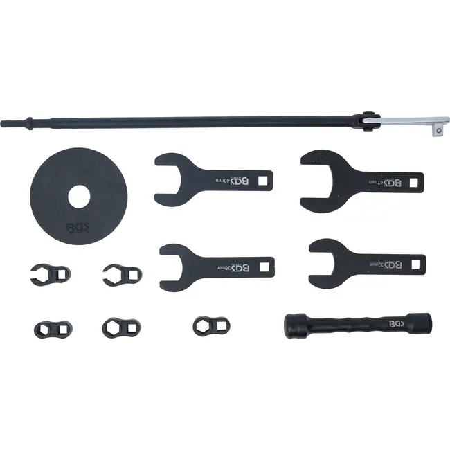 BGS Set slagsleutels - voor persluchthamer - 12 delig