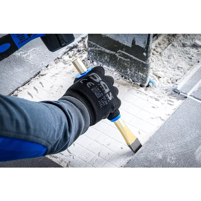 BGS Pendrijver-/ centerpunt-/ vlakbeitelset - met handbescherming - 13 delig