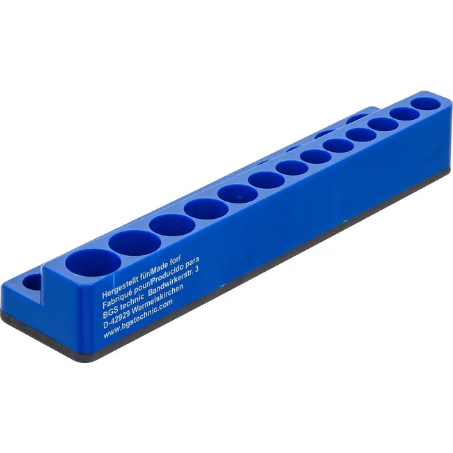 BGS Kunststof houder voor dopsleutels - magnetisch - 1/4"