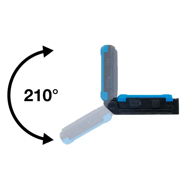 BGS COB-LED werklamp - uitklapbaar