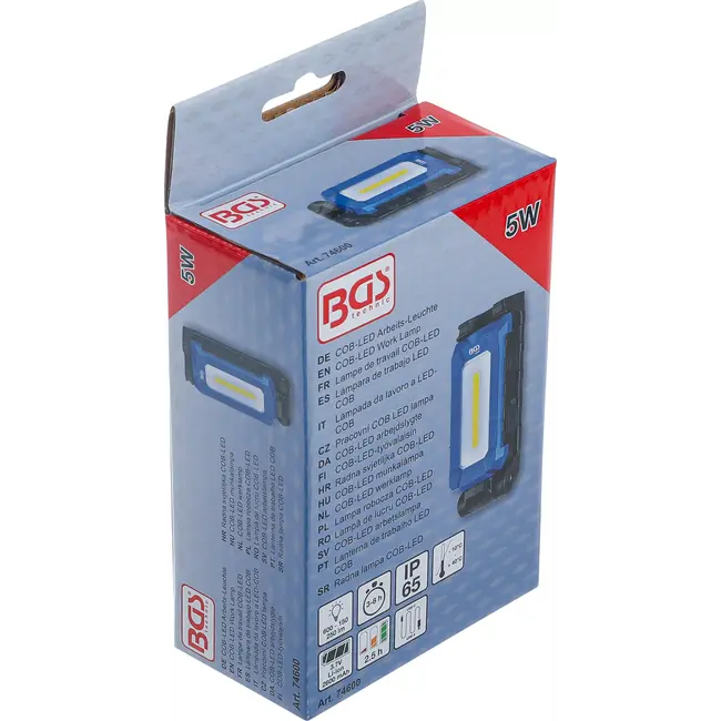 BGS COB-LED werklamp - uitklapbaar