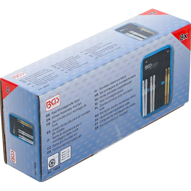 BGS Wiel-montagehulpset - 8 delig