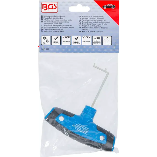 BGS Tandriem-controlegereedschap - voor 1.0 L en 1.2 L PSA-motoren