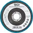 BGS Polijstschijf - aluminiumoxide - Ø 125 mm - korrel 320