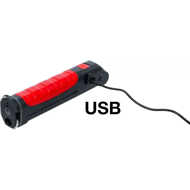 BGS Accu kniklamp - COB LED - 6,5 W - met oplaadstation