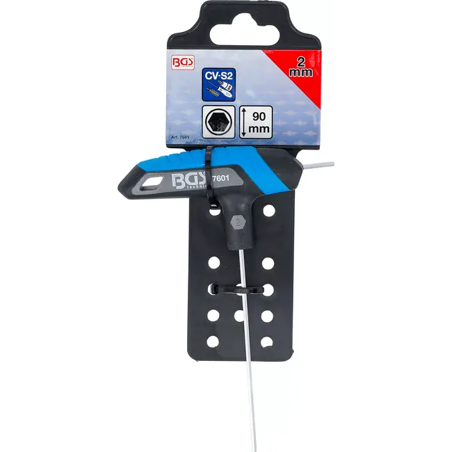 BGS Schroevendraaier met T-greep - binnenzeskant - 2 mm