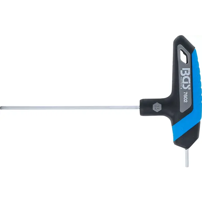 BGS Schroevendraaier met T-greep - binnenzeskant - 2,5 mm