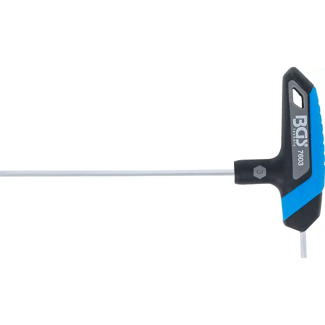 BGS Schroevendraaier met T-greep - binnenzeskant - 3 mm
