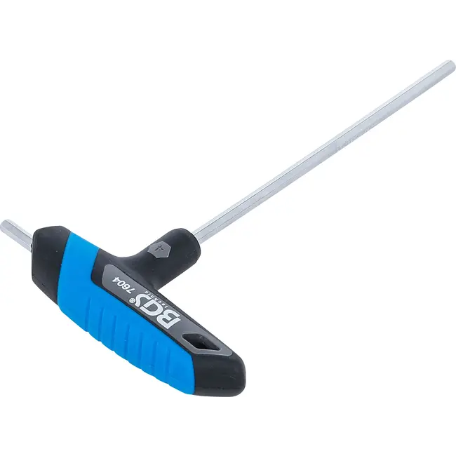 BGS Schroevendraaier met T-greep - binnenzeskant - 4 mm