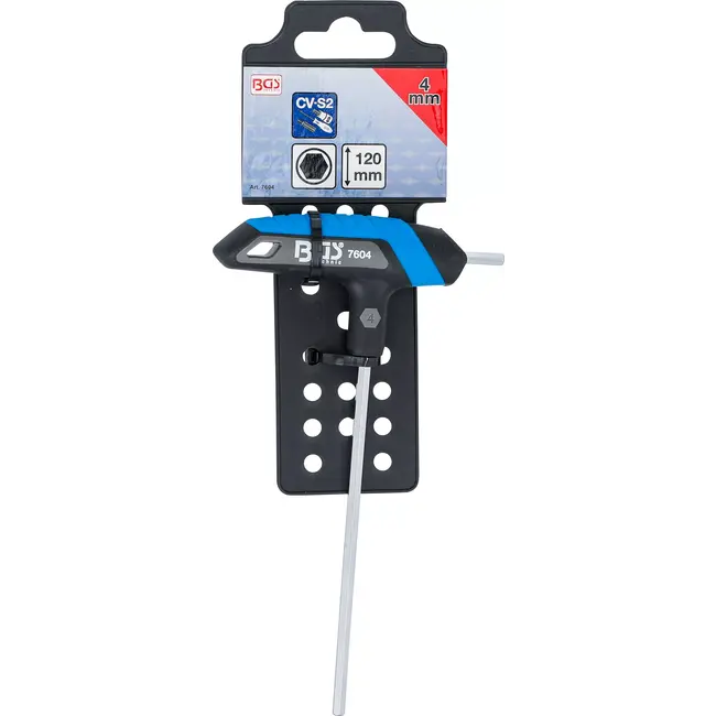 BGS Schroevendraaier met T-greep - binnenzeskant - 4 mm