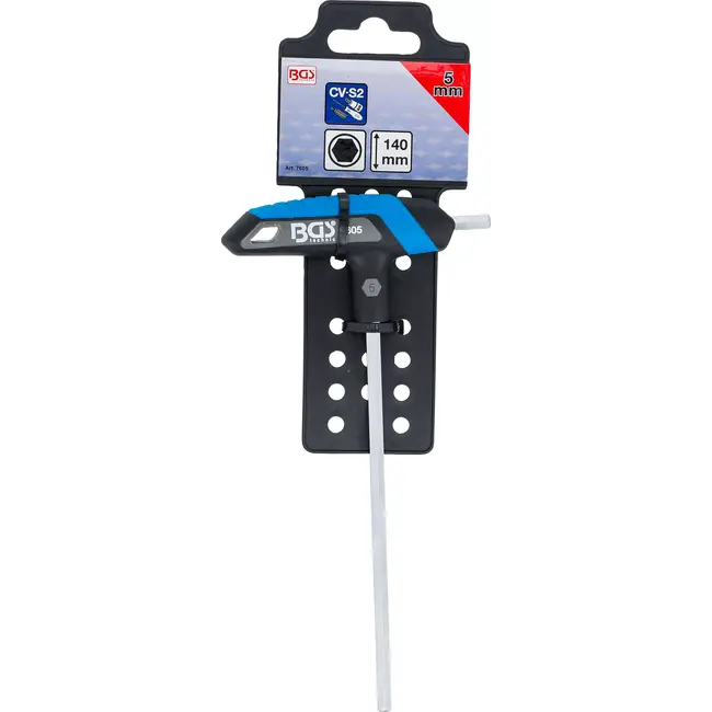 BGS Schroevendraaier met T-greep - binnenzeskant - 5 mm