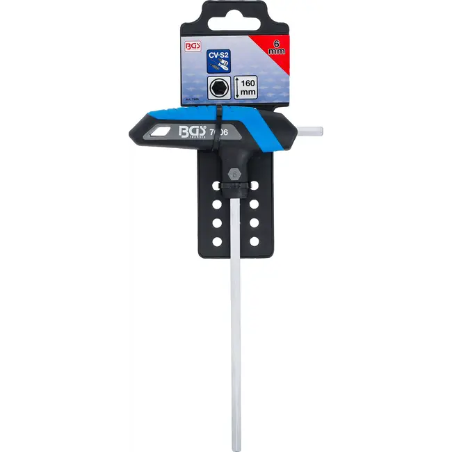BGS Schroevendraaier met T-greep - binnenzeskant - 6 mm