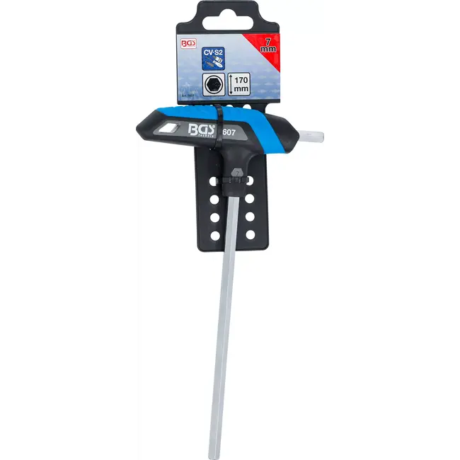 BGS Schroevendraaier met T-greep - binnenzeskant - 7 mm