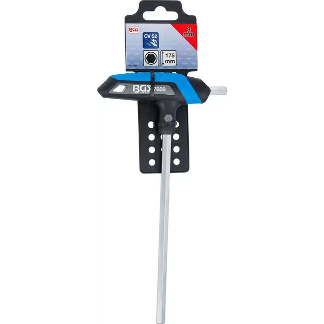 BGS Schroevendraaier met T-greep - binnenzeskant - 8 mm