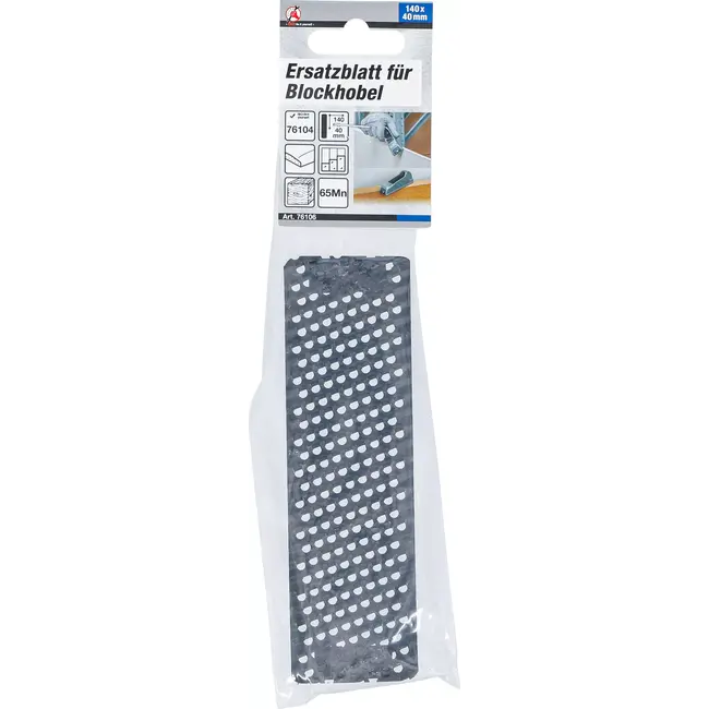 BGS Vervangingsblad voor blokschaaf - 140 x 40 mm