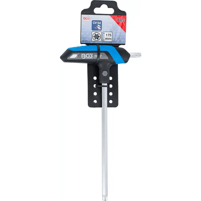 BGS Schroevendraaier met T-greep en zijlemmet - Torx T45