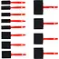 BGS Schuim / spons penselenset - 12 delig