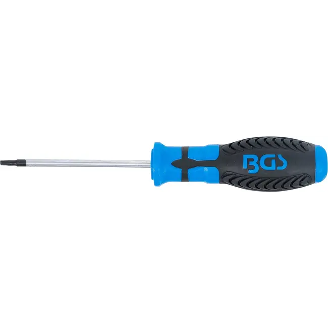 BGS Schroevendraaier - Torx met boring T10 - Meslengte 80 mm