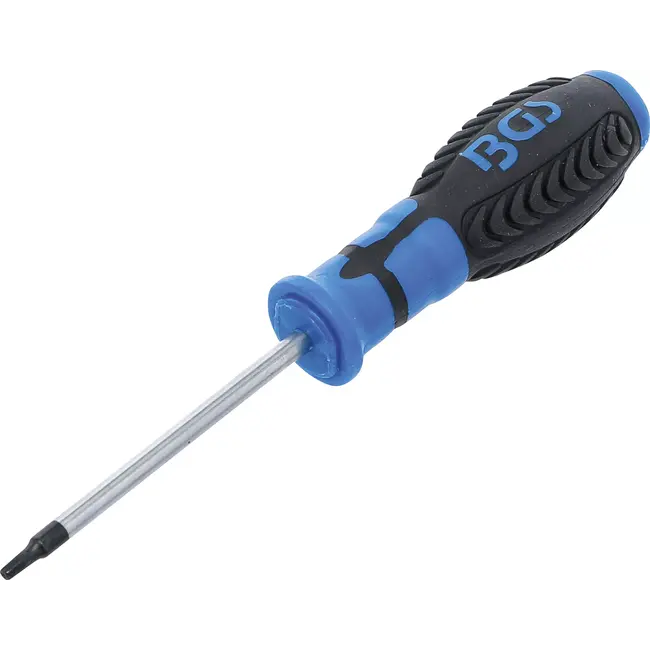 BGS Schroevendraaier - Torx met boring T15 - Meslengte 80 mm