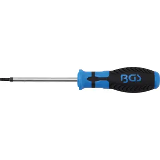 BGS Schroevendraaier - Torx met boring T25 - Meslengte 100 mm