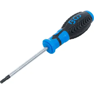 BGS technic Schroevendraaier - Torx met boring T27 - Meslengte 100 mm