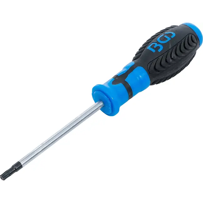 BGS Schroevendraaier - Torx met boring T27 - Meslengte 100 mm