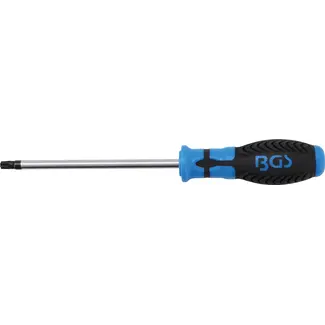 BGS technic Schroevendraaier - Torx met boring T40 - Meslengte 150 mm