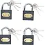 BGS Hangslotset - gelijksluitend - type L - 35 mm - 4 delig