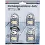BGS Hangslotset - gelijksluitend - type L - 35 mm - 4 delig