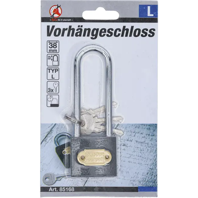 BGS Hangslot - type L - extra hoge beugel