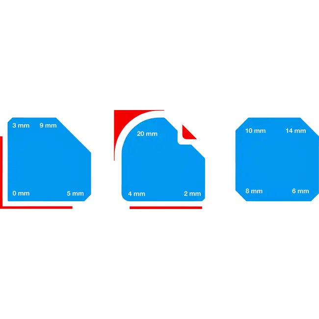 BGS Siliconen afstrijkset - 4 delig