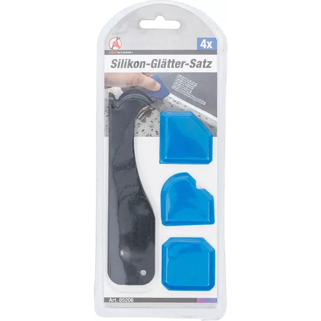 BGS Siliconen afstrijkset - 4 delig