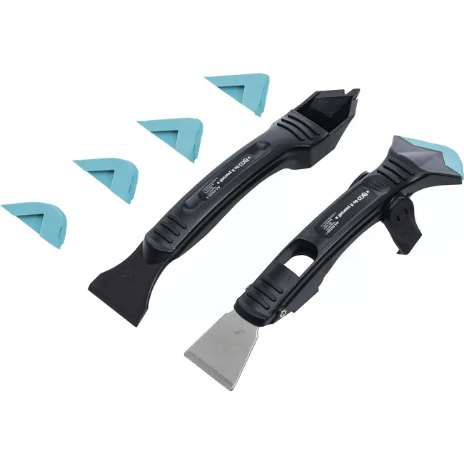 BGS Siliconen voegenmes en spatelset - 7 delig