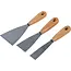 BGS Plamuurmesset - Houten handgreep - 30 / 50 / 80 mm - 3 delig