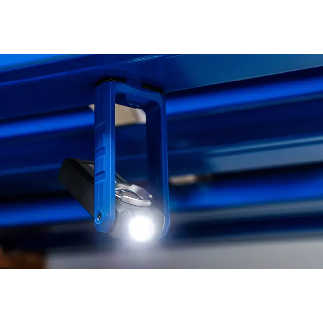 BGS COB-LED looplamp met magneet en ophanghaak - uitklapbaar - met laadfunctie via inductie